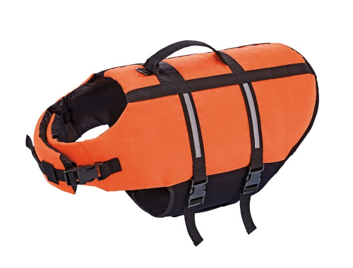 Hunde Schwimmhilfe neon orange Größe: XL, > 45 cm